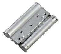 Groom Paire de charnières simple action Liobex Compact N9 acier argent GR106101
