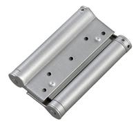 Paire charnières double action LIOBEX compact acier naturel GROOM GR128100