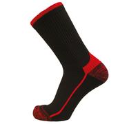 Paire chaussette coolmax cordura ZEUS ROUGE NOIR - LMA LEBEURRE - 99104 39/42