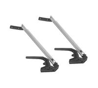 Paire compas Polyfix Plat pour baie polyplastic - Entraxe : 230 mm.