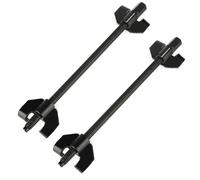 PAIRE COMPRESSEURS DE RESSORT AMORTISSEUR 2 GRIFFES 380mm Outil Compresseur Amortisseurs Ressorts Sécurité Démonte PRO