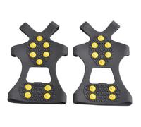 Paire Crampons Neige Glace Sur Chaussures Clouté Anti-glisse M (36-41) Sport d'hiver Traction Patinage