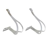 Paire Crochets Pédales Christophe Acier Chromé Taille L/XL CVF425 ZEFAL Pédale