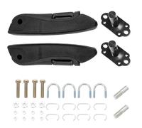 Paire D'Accoudoirs De SièGe De Voiture, Accoudoir De Voiture Universel Réglable De 0 à 120 Degrés 38,5cm Accoudoir De Siège Universel Réglable Cadre Portatif Pour Camion Voiture Camping Car T5 T6