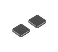 Paire d'aimants à clip arrière de micro d'origine pour émetteur de micro DJI, compatibles avec les accessoires de microphone DJI (version mise à jour)