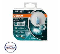 Paire D'Ampoules LED Osram H7 5000K +100% 12V 55W Cool Blue Intense
