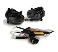 PAIRE D'ANTI BROUILLARDS NOIRS A LEDS POUR AUDI A4 - A6 - Q5 (04496)