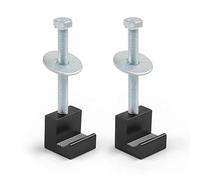 Paire d'attaches de boîte à outils en aluminium de qualité supérieure avec crochet en J pour boîte à outils