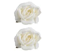 Paire d'attaches de rideaux réalistes en forme de fleurs artificielles, durables, ne se décolorent pas pour la décoration de la maison, attaches de rideaux roses réalistes