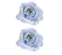 Paire d'attaches de rideaux réalistes en forme de fleurs artificielles, durables, ne se décolorent pas pour la décoration de la maison, attaches de rideaux roses réalistes