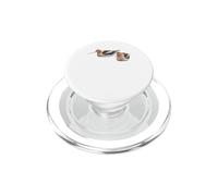 Paire d'avocats d'Amérique Recurved Bill Shorebird Wetland Birder PopSockets PopGrip pour MagSafe