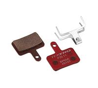 Paire de 15 plaquettes de frein résine 2 pistons Tektro p20.11 Rouge