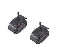 Paire de 2 chambres à air 700 x 35/38/42 C (28 x 1 5/8 x 1 3/8) (28 x 1 5/8 x 1 1/2) (28 x 1,60) (28 x 1,75) avec valve schrader américaine pour vélo de ville.