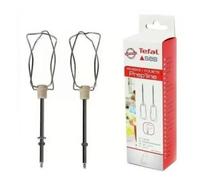 Paire de 2 fouets pour émulsionner batteur Tefal pièces de rechange mélangeur...