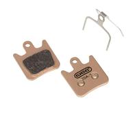 Paire de 2 plaquettes de frein vélo Metallic Elvedes Hope Beige