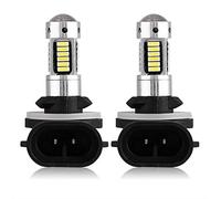 Paire de 881 4014 Blanc LED Phare De Voiture Brouillard DRL Ampoule Lampe DC 12V ampoule h27w/2 led ampoule h27w/2 led anti brouillard 881 Ampoule anti brouillard led voiture