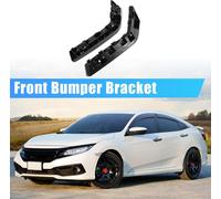 Paire de Avant Pare-chocs Support 71193-TBA-A00 pour Honda Plastique Noir