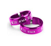 Paire de bagues lock on fizik grip clamps violet