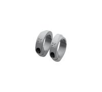 Paire de bagues serrage lock-on Sixpack Racing PA Gris