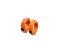 Paire de bagues serrage lock-on Sixpack Racing PA Orange