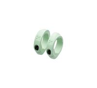 Paire de bagues serrage lock-on Sixpack Racing PA Vert