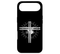Paire de Baguettes de Batterie chrétiennes avec Croix Jésus Christ Coque pour iPhone Air
