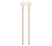 Paire de baguettes de batterie en bois d'érable avec tête en feutre doux pour percussion, timbales, percussion, marteau, main confortable