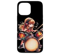 Paire de Baguettes de Batterie Rock & Roll Hands pour Filles Coque pour iPhone 13 Pro Max