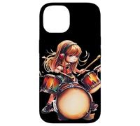 Paire de Baguettes de Batterie Rock & Roll Hands pour Filles Coque pour iPhone 14
