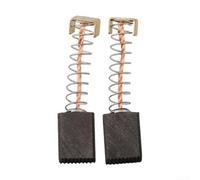 Paire de balais de carbone professionnels 6 x 10 x 14 mm pour moteur de perceuse à percussion PARKSIDE PBH1500 A1 avec ressorts et fils