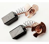 Paire de balais de charbon avec ressort pour Makita BHR 162, 200, 240, BGA 450, 452, BDF BHP 460, BCS 550, BJV 140, 6343 D