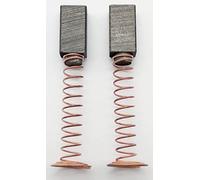 Paire de balais de charbon pour ponceuse multifonction Dremel 300 type 3 u 4, 395, 595, 3000, 6000, charbon, env. 4,6 x 5,5 mm