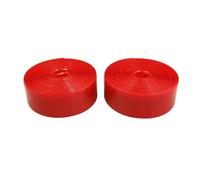 Paire de bandes anti-crevaison vélo urbain Newton 25 mm Rouge