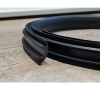 Paire de barres de rechange Thule en caoutchouc pour barres d'aérobic (52102) 2 x 140 cm incluses Halfords Whispbar Yakima Menabo, Noir, 140cm