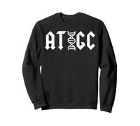 Paire de Bases d'ADN ATGC drôles pour Professeur de Sciences de biologie moléculaire Sweatshirt