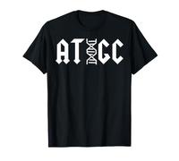 Paire de Bases d'ADN ATGC drôles pour Professeur de Sciences de biologie moléculaire T-Shirt