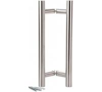 Paire de bâton de Maréchal 400 mm- Oblique - Inox 304 -