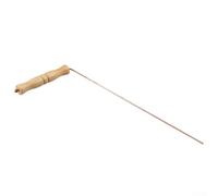 Paire de bâtons de prospection en cuivre pur avec poignées en bouleau véritable pour localiser les conduites d'eau, les minéraux et les objets perdus par des méthodes de divination (1 pièce)