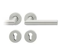 Paire de béquille 1076 carré de 7 mm diamètre 20 mm finition inox 304 brossé FSB 0 10 1076 00030 6204