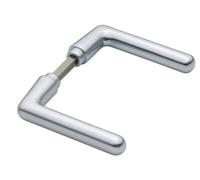 Paire de béquilles Cortina 195F HOPPE Argent - 509089