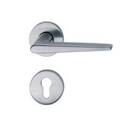 Paire de béquilles sur rosaces 1005 carré de 7mm aluminium 01 - FSB - 0 10 1005 00030 0105