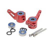 Paire de blocs de direction en alliage RC pour Traxxas 1/10 2WD Slash, Stampede, Rustler, Bandit, Nitro Slash - Remplace la pièce 3736