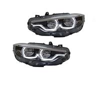 Paire de blocs optiques compatibles avec BMW Série 4 F32 F82 F36 (2013-2020) - Lentille LED, feux de jour, clignotants, bloc optique modifié(Left-hand drive,For 6-pin)