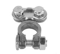 Paire de bornes de batterie 12 V pour voiture, camionnette, caravane et camping-car Construction en alliage de zinc