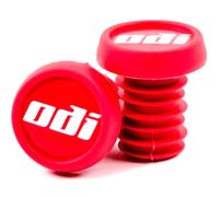Odi Bmx Handlebar Plugs 10 Units Clair Red