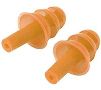 Paire de bouchons d'oreille en mousse - Une paire de bouchons d'oreille en silicone pratiques en spirale - Confortable pour dormir - Accessoire de réduction du bruit - Orange attrayant et