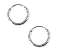 Paire de boucles d'oreilles en argent sterling véritable. H9 : Jauge de piercing 0,5 mm Jauge perçue 1,2 mm Diamètre intérieur : 6 mm (1 paire). Livré avec la fiche informative sur les tailles de TDi Body Jewellery (français non garanti).