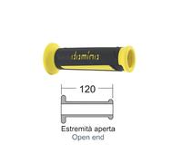 Domino Turismo Opened End Grips Jaune 22mm 120mm
