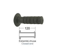 PAIRE DE BOUTONS GUIDON DOMINO POUR MOTOS INTÉRIEURES NOIRES UNIVERSELLES