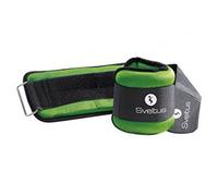 Sveltus Bracelets lestés 0942 – 1 kg de lycra (paire 1 kg x 2) – Vert